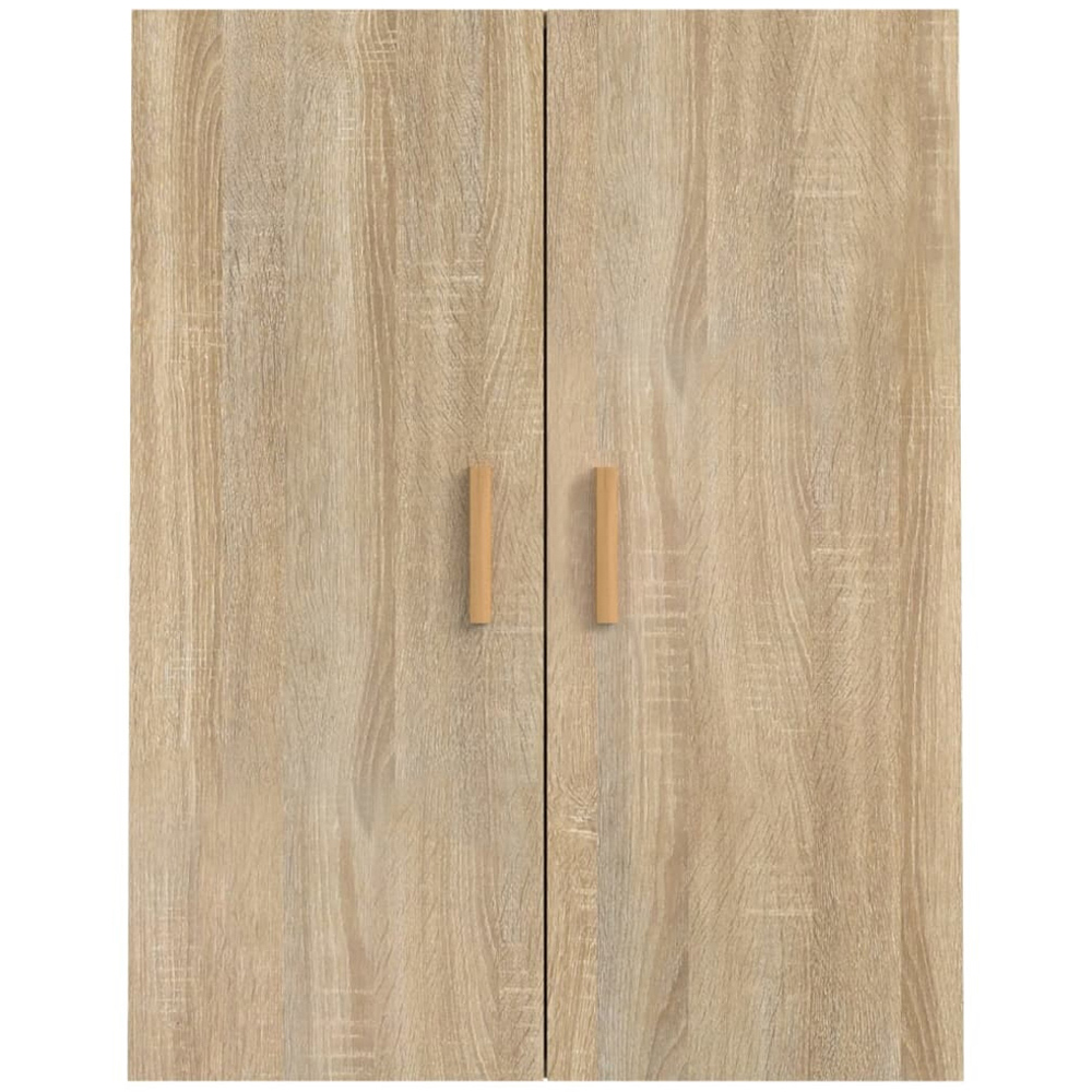 vidaXL 2 Door Sonoma Oak Hanging Wall Cabinet Image 4