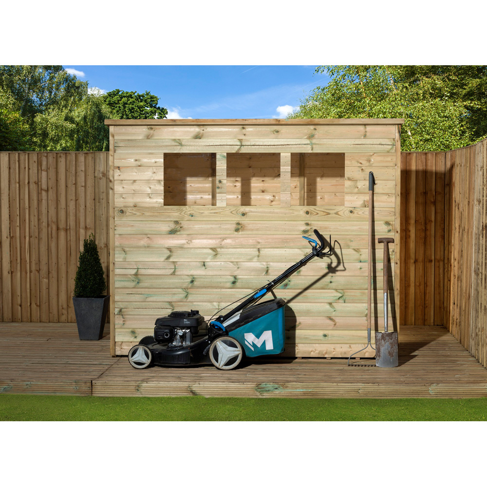 Empire Sheds 2600 6 x 3ft Tongue and Groove Pent Garden Shed Image 3
