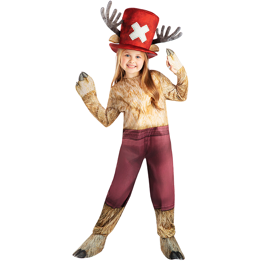 One Piece Kids Tony Tony Chopper Costume 5-6 Years Image 4