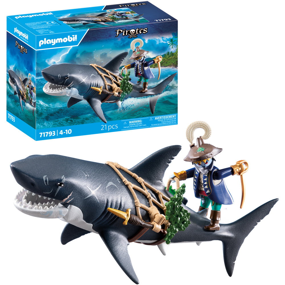 Playmobil Pirates Giant Shark with Biting Function Playset Image 3