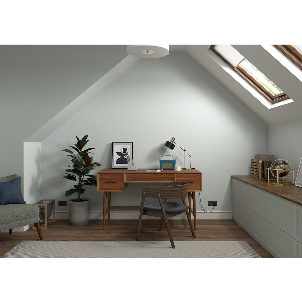 Dulux Heritage Walls and Ceilings Green Slate Velvet Matt Emulsion Paint 2.5L Image 6