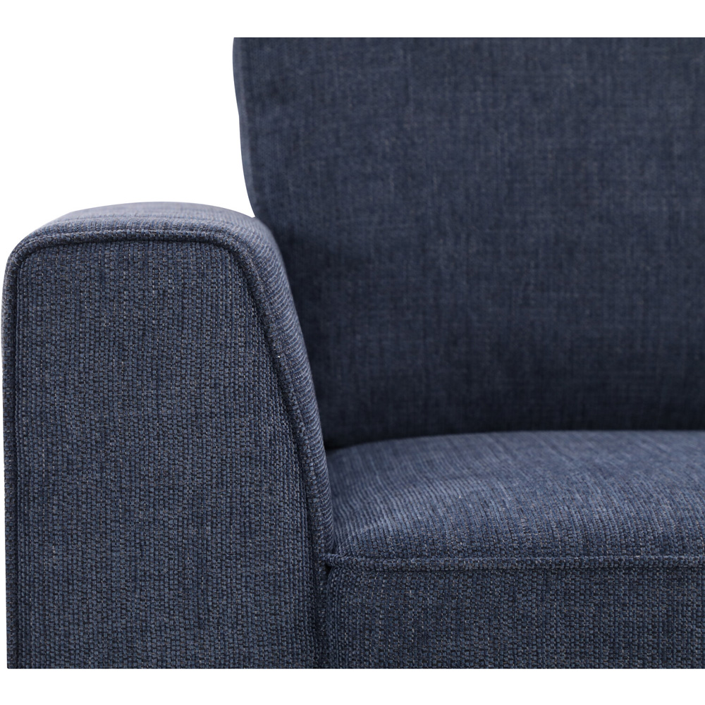 Matilda 3 Seater Blue Sofa Image 2