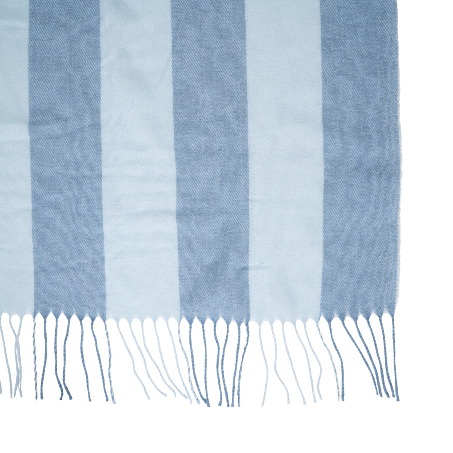 Portland Stripe Throw Blue Image 5