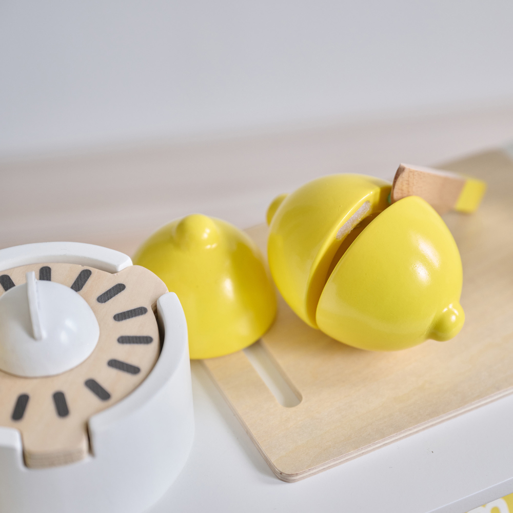 Teamson Kids Sunny Citrus Yellow Lemonade Stand Play Set Image 5