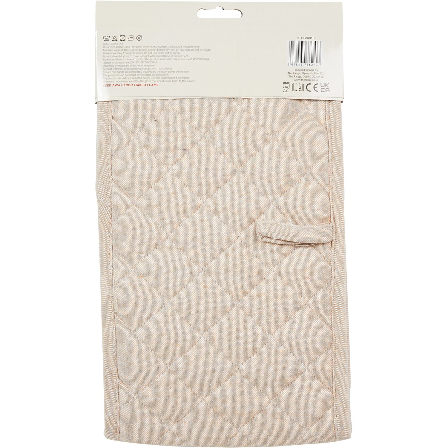 Sanctuary Double Oven Glove - Natural Image 2