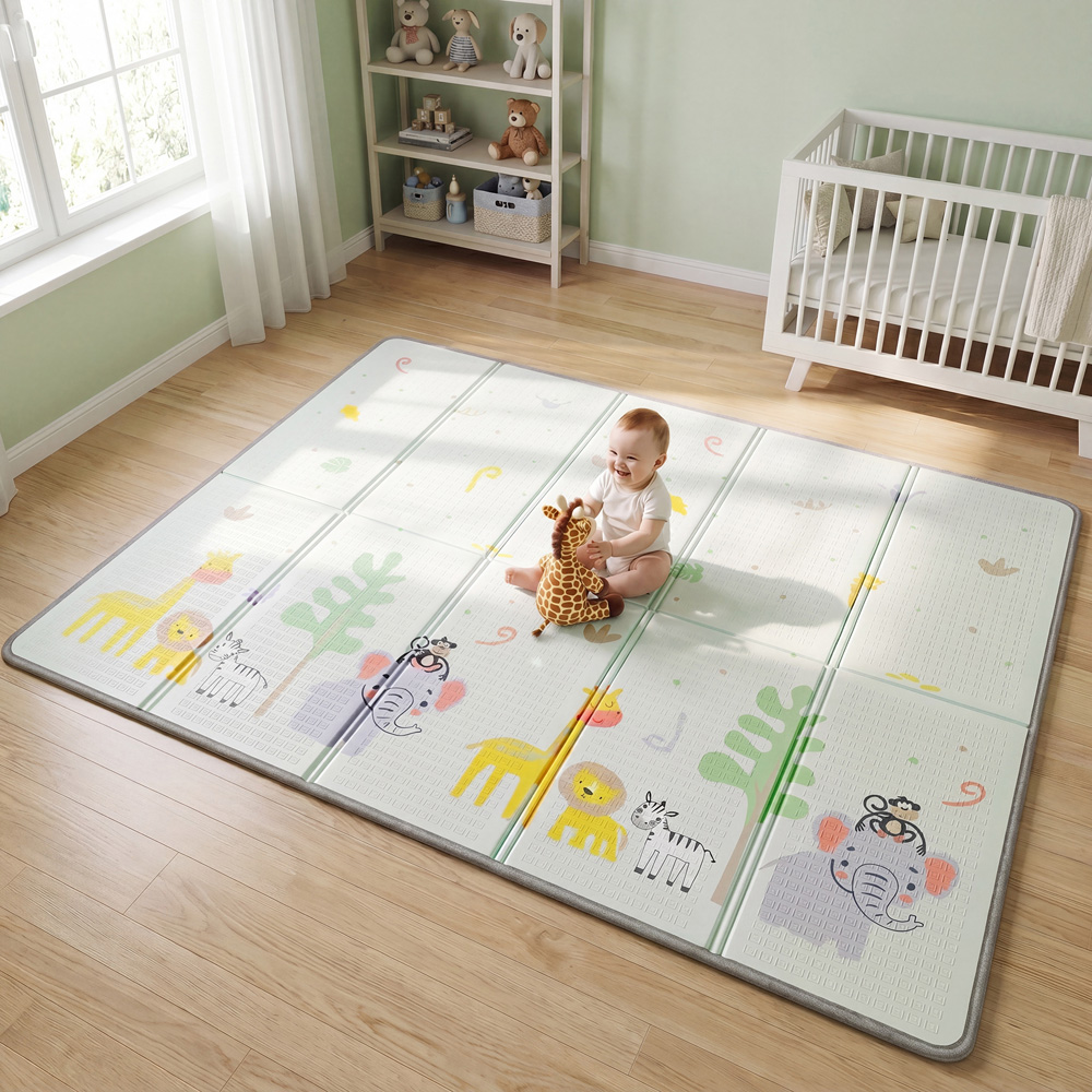 Liberty House Toys Kids Jungle Play Tent and Play Mat Set Image 3