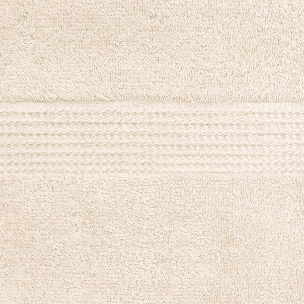 Mayfair Egyptian Cotton Cream Hand Towel Set of 2 Image 4
