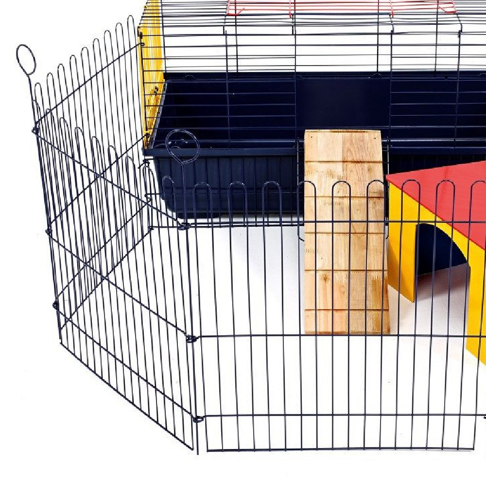 Little Friends Small Animal Cage with Run Image 2