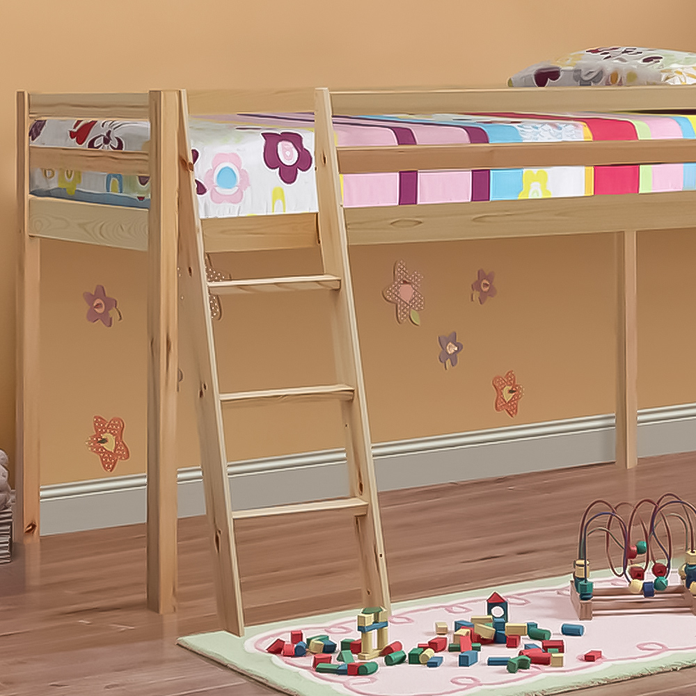 Brooklyn Single Natural Mid Sleeper Bed Image 3