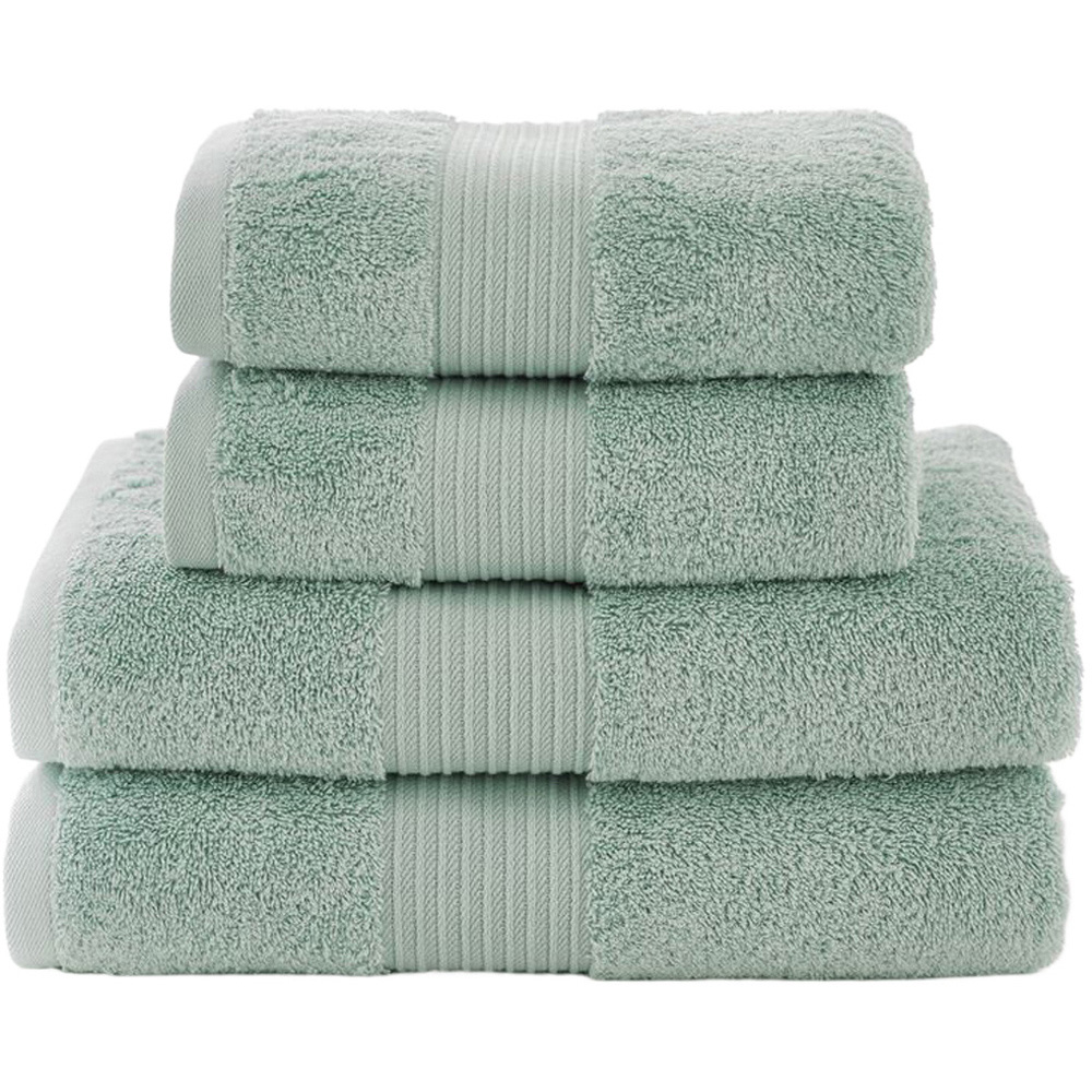 Deyongs Bliss Pima Spearmint Hand Towel 2 Pack Image 1