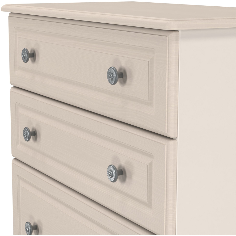 Crowndale Pembroke 4 Drawer Kashmir Ash Deep Chest of Drawers Ready Assembled Image 5