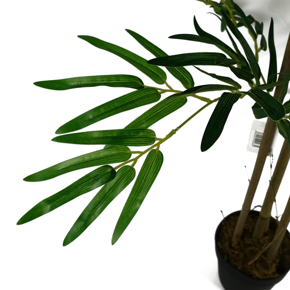 Leaf Bamboo Artificial Plant Pot in Pot 120cm Image 2