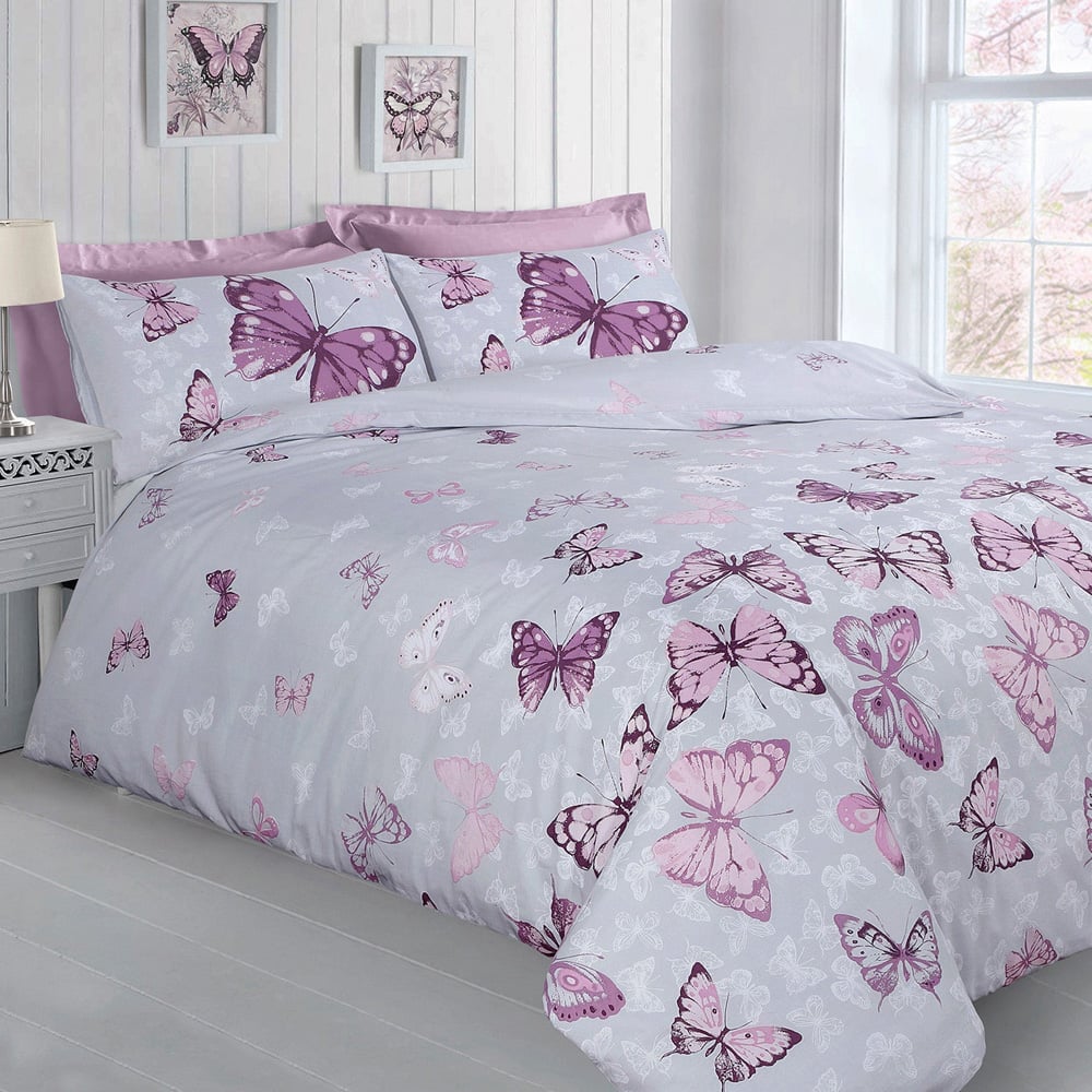 Velosso King Size Butterfly Glaze Duvet Set Image