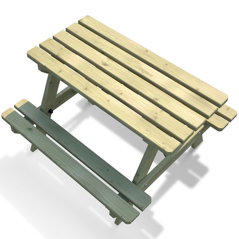 Soulet Kids 4 Seater Wooden Picnic Table Image 4