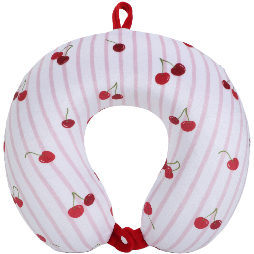 Cherry Travel Pillow Mask and Tag Set Image 4