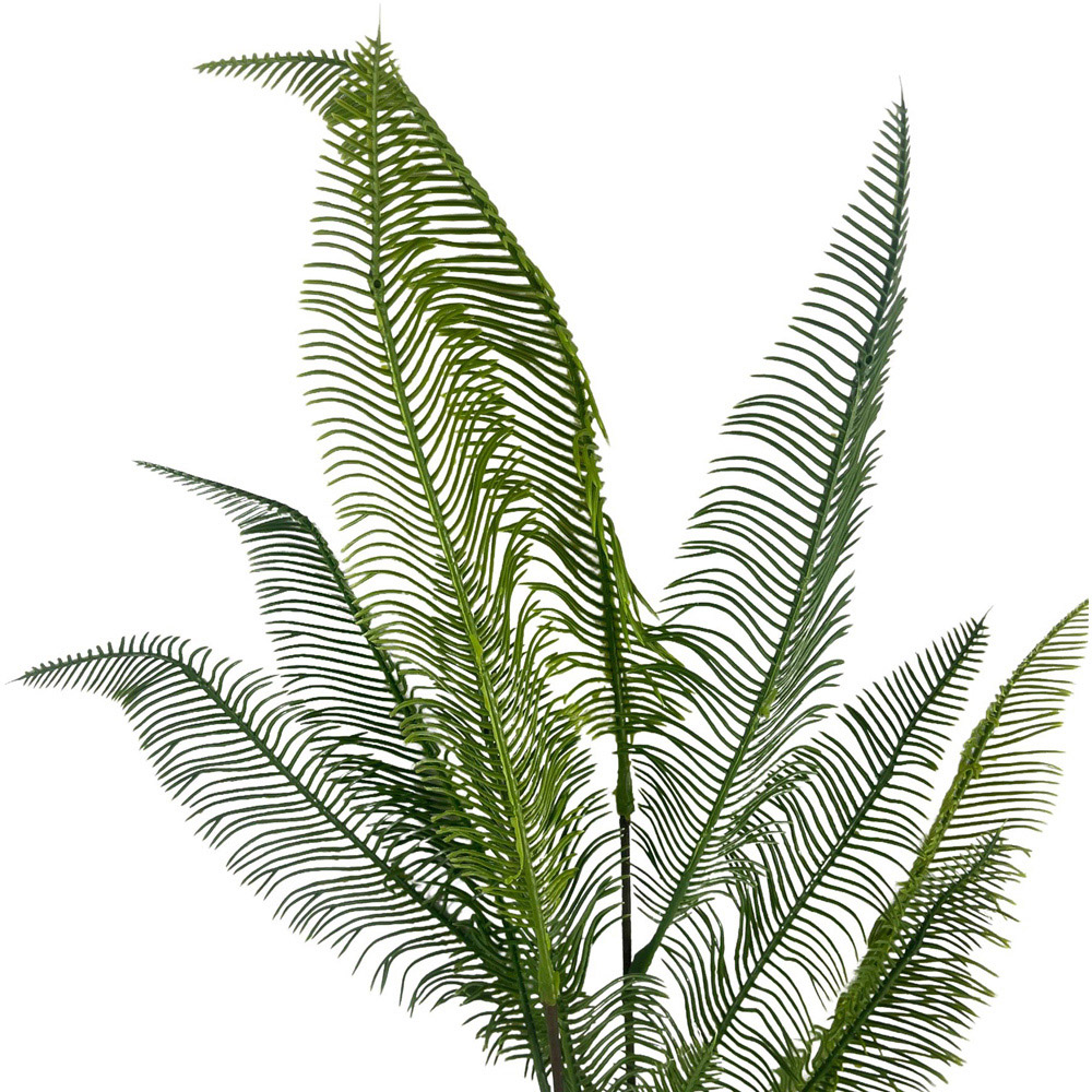 Leaf Green Fern Artificial Spray Stem 100cm 6 Pack Image 2