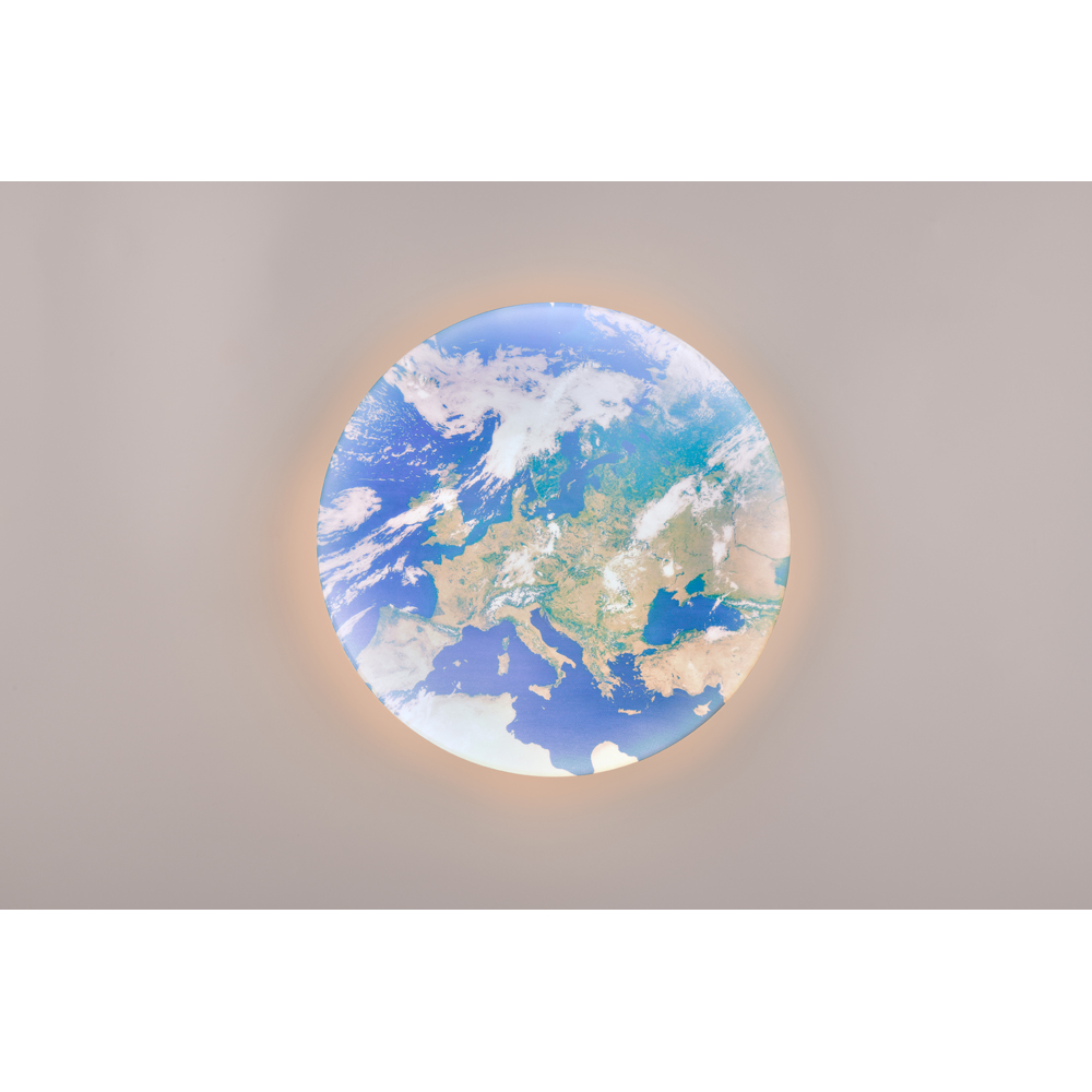 TRIO Terra Globe Integrated LED Ceiling Light Image 3