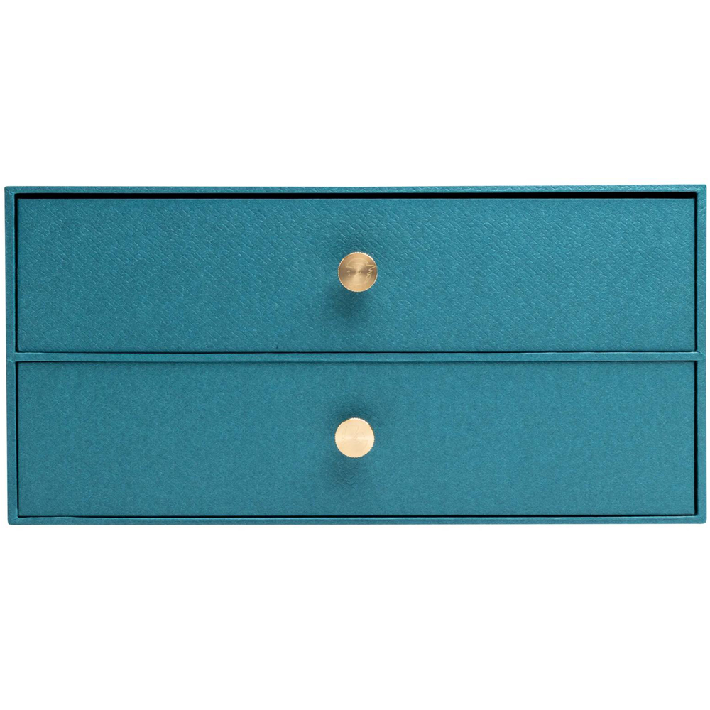 Exacompta OfficeByMe 2 Drawer Duck Blue Filing Module Image 5