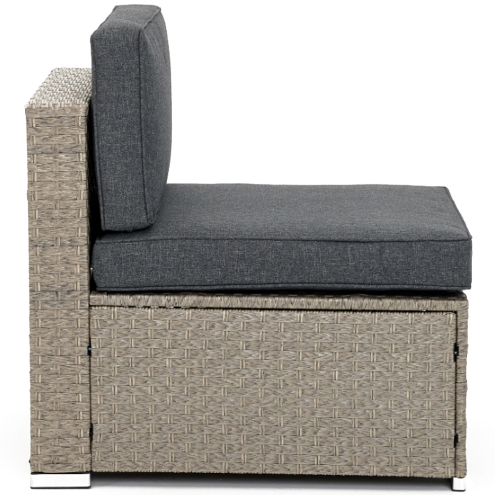 Home Detail Cantina 6 Seater Light Grey Sofa Set with Cover Image 5