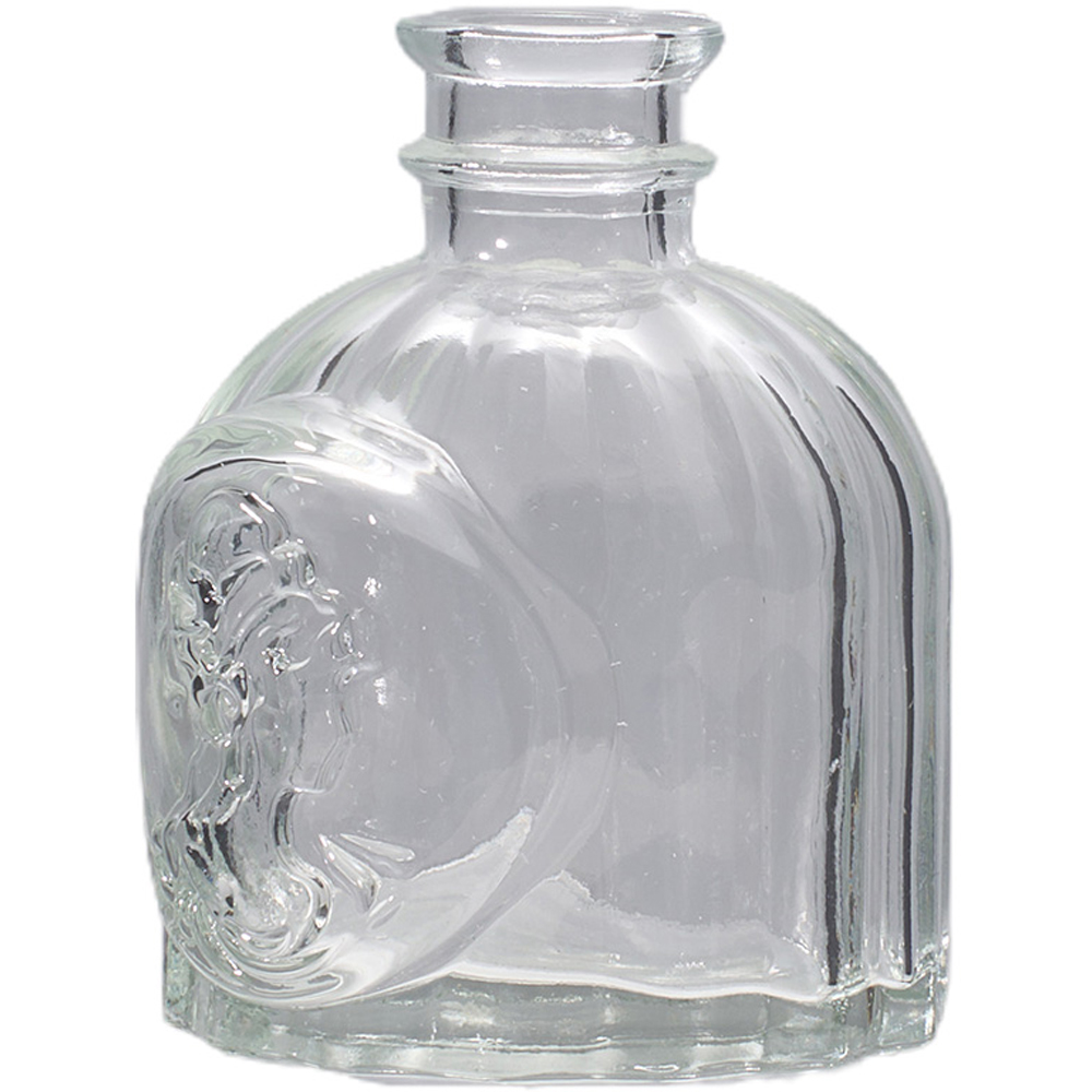 Living and Home 10 Piece Clear Small Glass Bud Vase Set Image 4