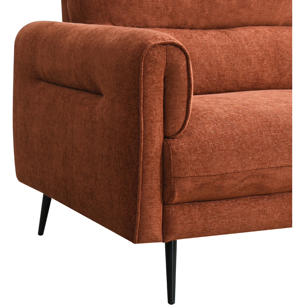 Harlem 2 Seater Rust Sofa Image 3