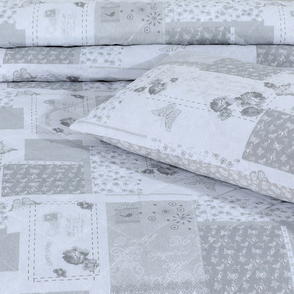 Velosso Single Maya Grey Bedspread Set Image 2