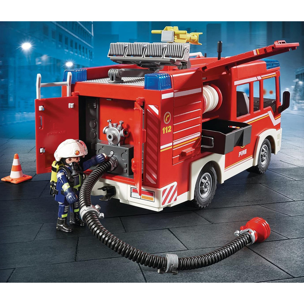Playmobil Fire Engine Playset Image 5