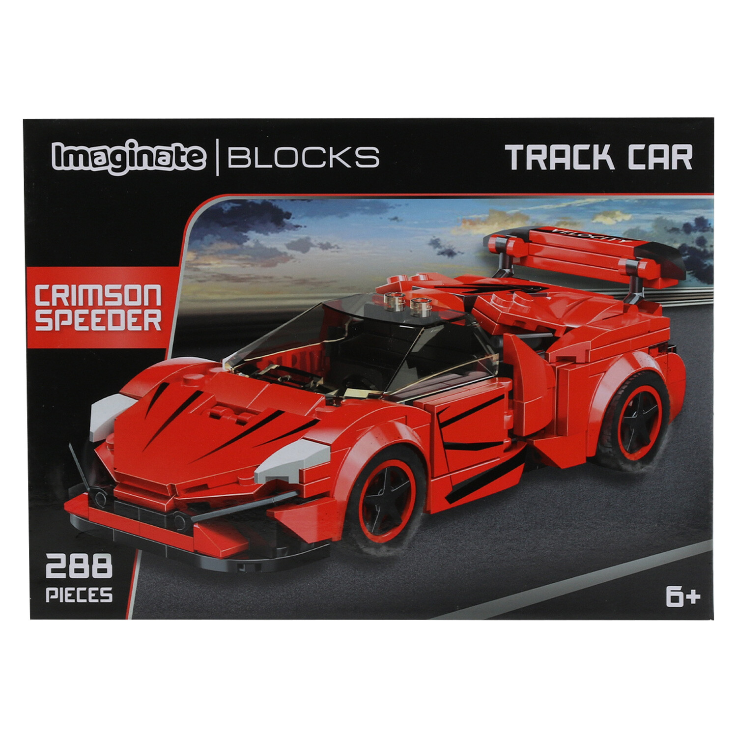 Imaginate Blocks Track Car Image 1