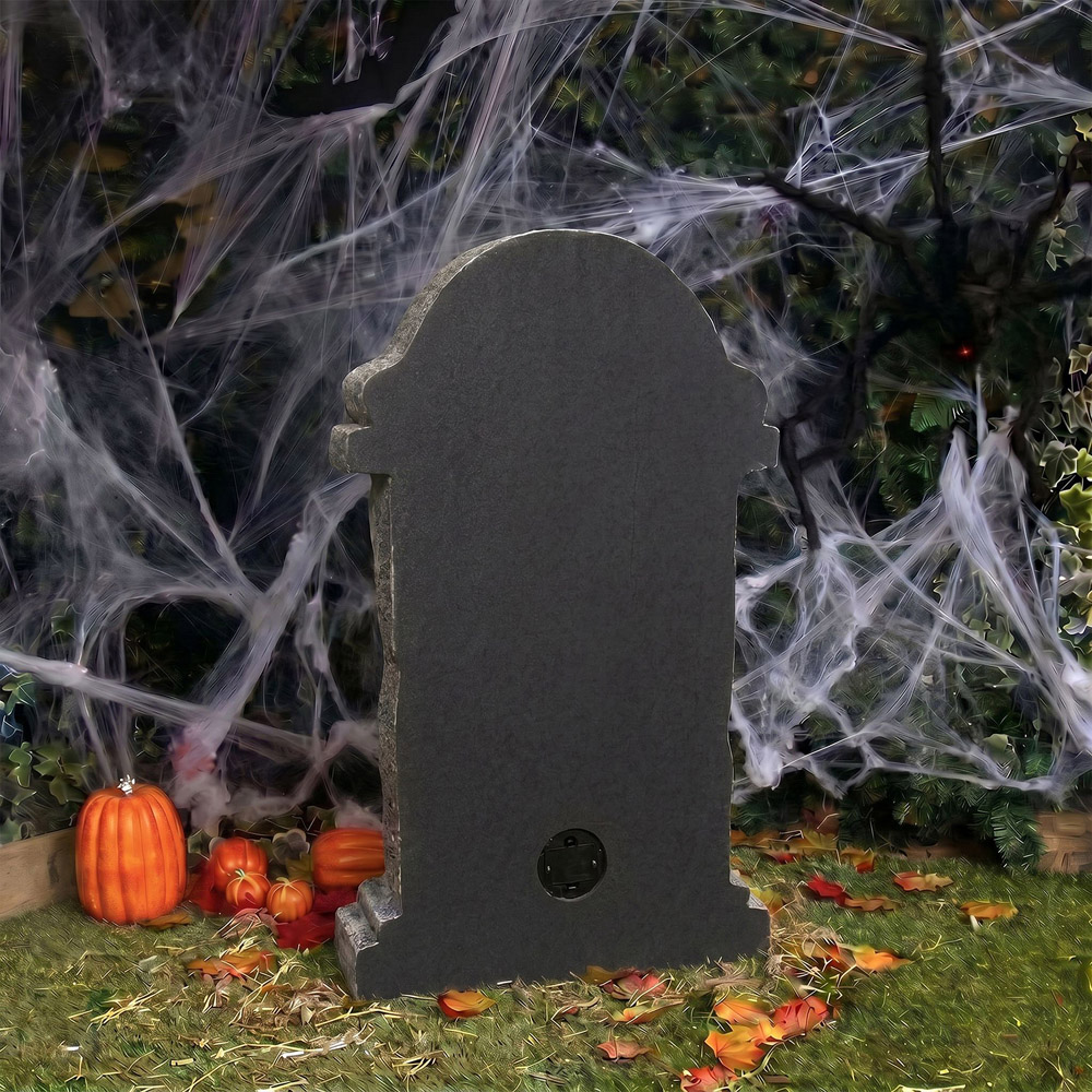 wilko Multicolour LED Halloween Gravestone Ornament 3ft Image 9