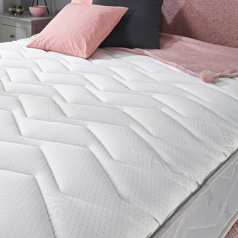 Aspire Single Cool Touch Diamond Memory Foam and Bonnell Spring Hybrid Mattress Image 5