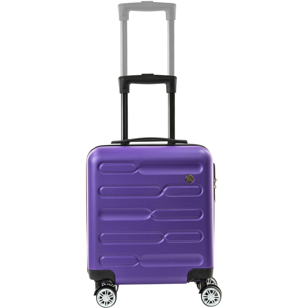SA Products Purple Carry On Cabin Suitcase 45cm Image 9