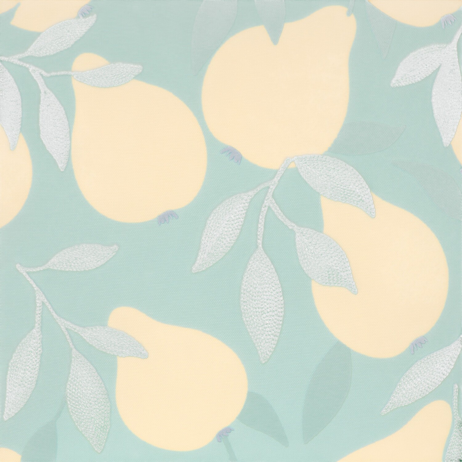 Outdoor Pears Cushion Green Image 2