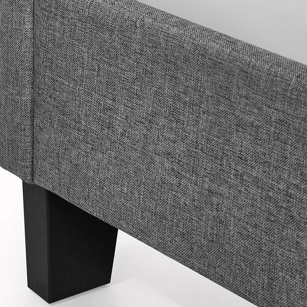 Julian Bowen Merida Single Grey Bed Frame Image 5