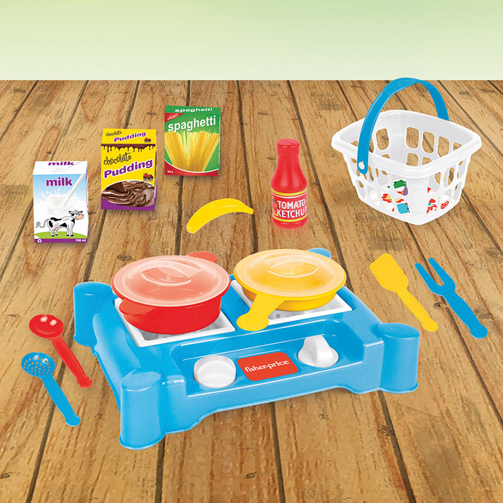 Dolu Fisher Price Kids 15 Piece Stove Set Image 3