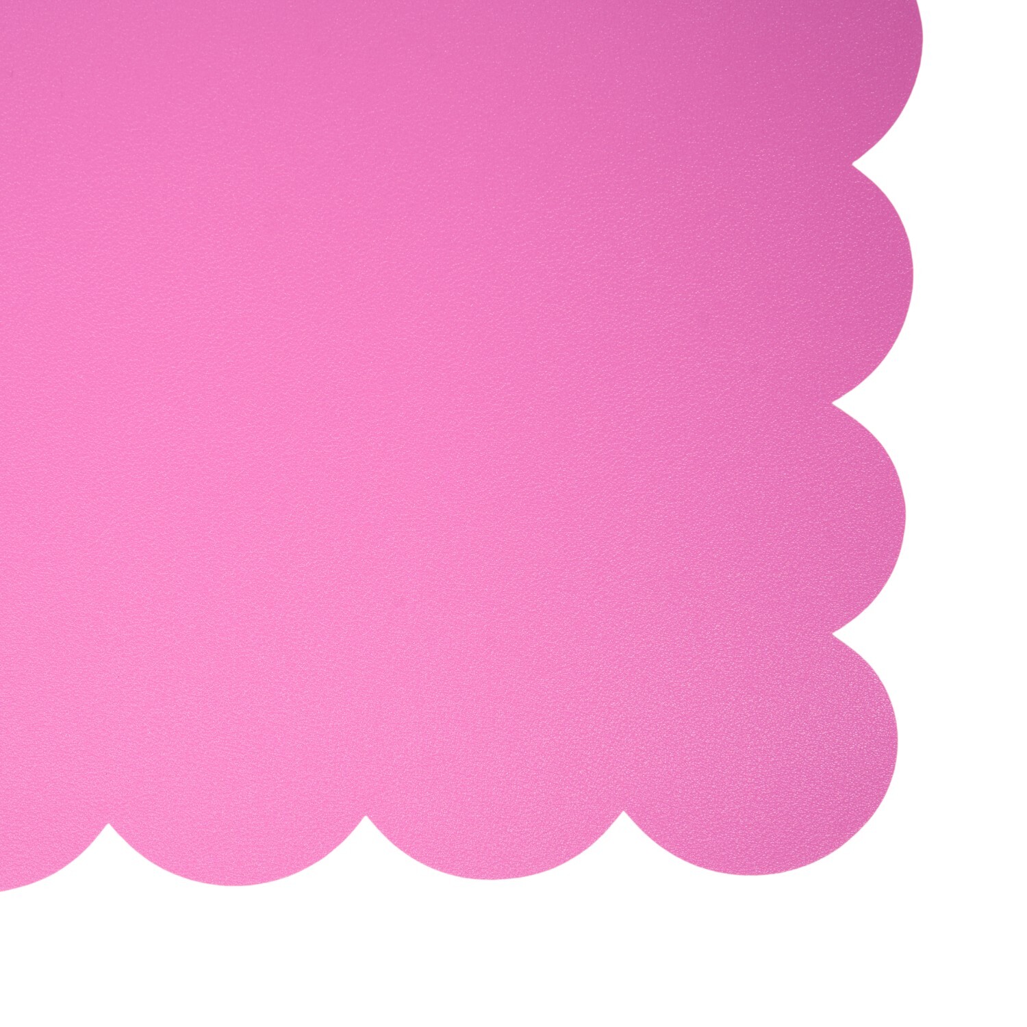 Pack of 4 Scalloped Edge Placemats Pink Image 5