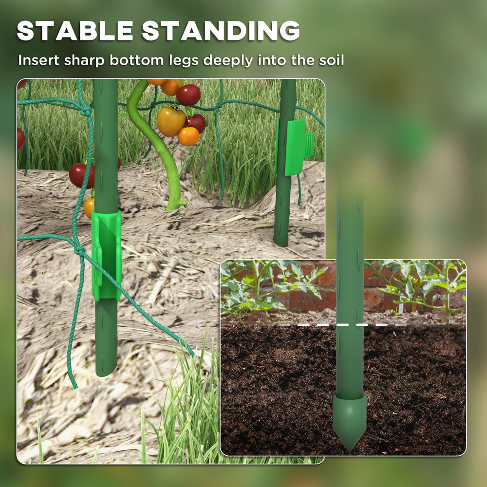 Outsunny 6 x 5.9ft Garden Trellis Image 7