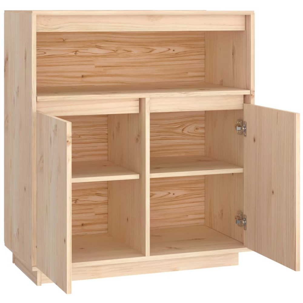 vidaXL 2 Door Single Shelf Sonoma Oak Sideboard Image 6