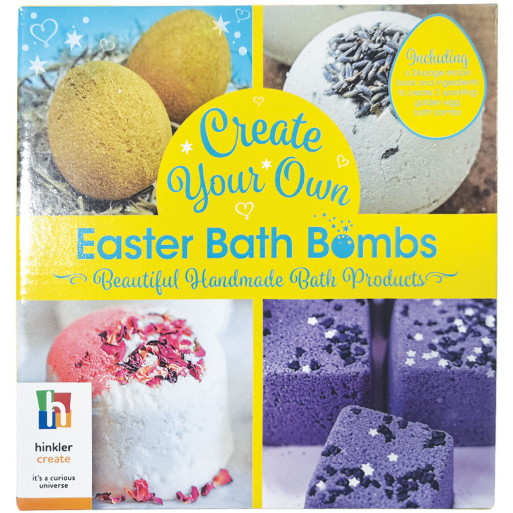 Hinkler Make Your Own Easter Bath Bombs Kit Image