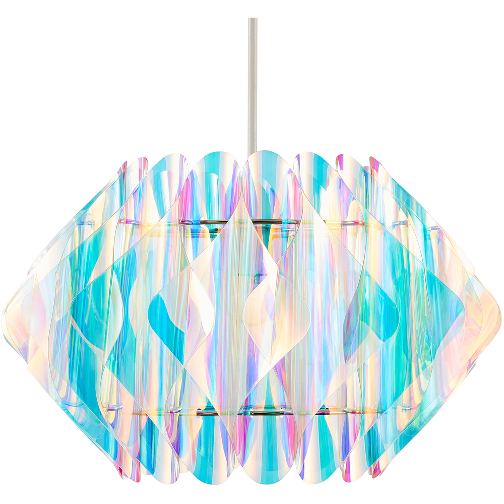 Glow Easyfit Disco Iridescent Pendant Shade Image 1