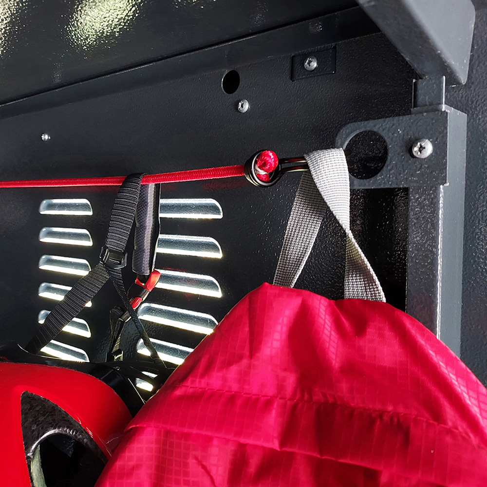 Asgard Centurion 5 x 14ft Double Door Cream High Security Bike Shed Image 8