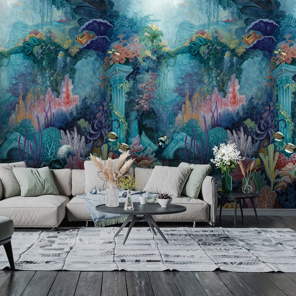 Holden Decor Abyss Multicolour Wallpaper Image 2