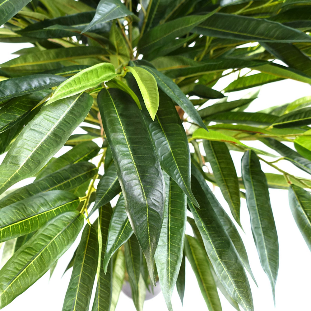 Botanik Longifolia Ficus Natural Trunk Artificial Tree in Pot 3ft Image 5