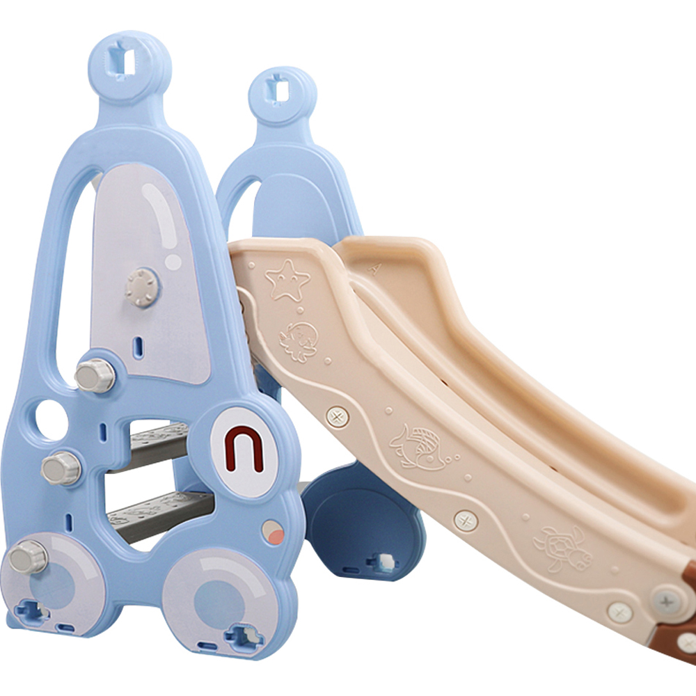 Living and Home Toddlers Colourful Adjustable Swing and Slide Set with Music Player Image 3