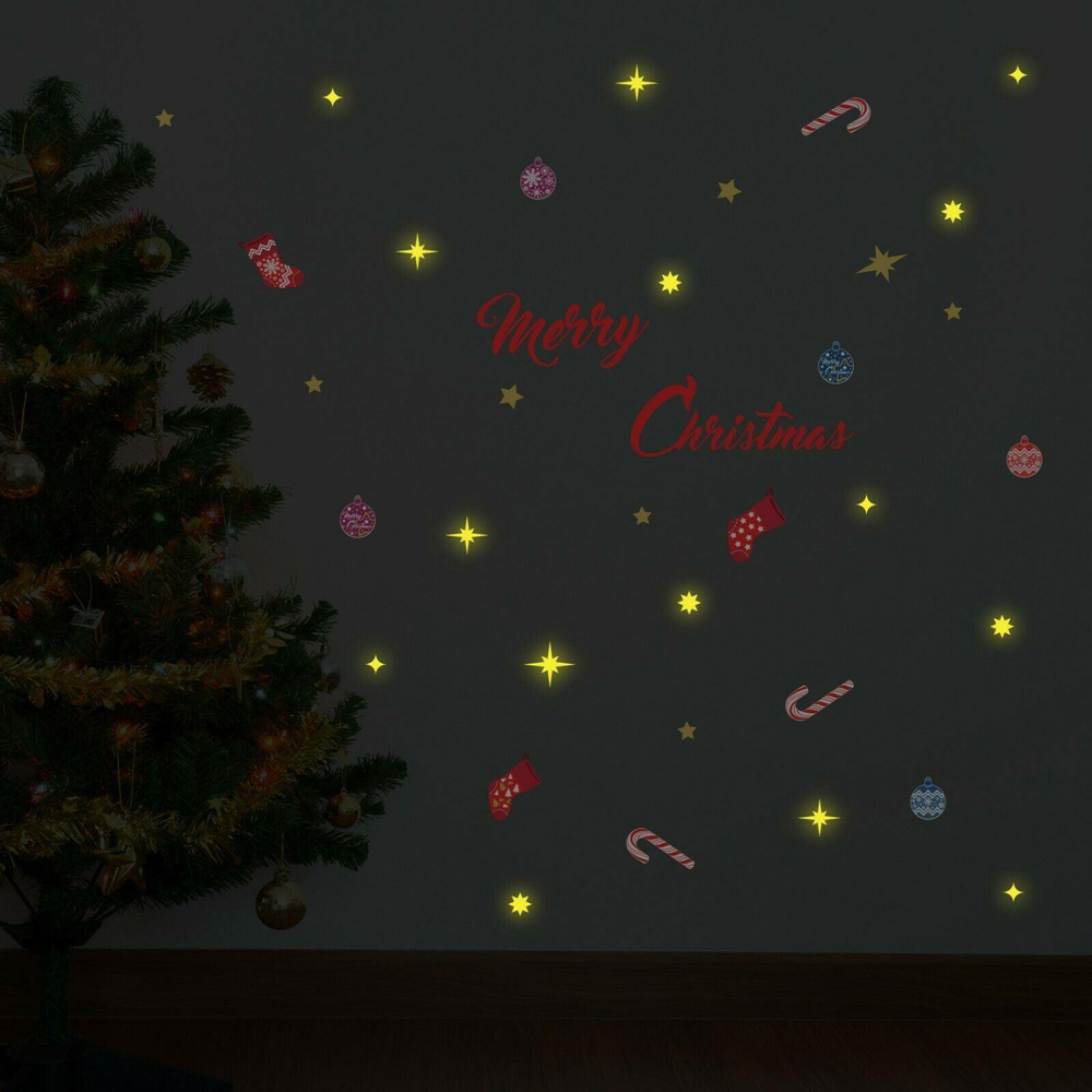 Walplus Starry Christmas Eve Self Adhesive Wall Sticker Image 2