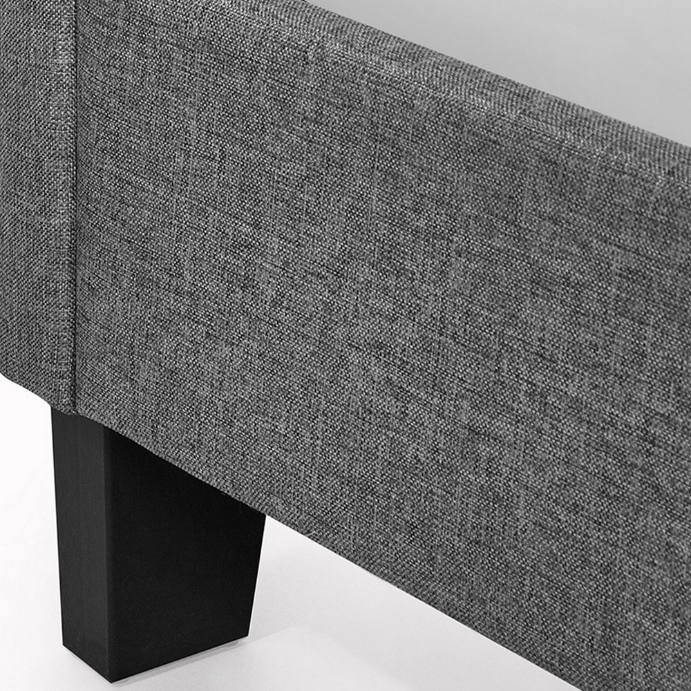 Julian Bowen Merida Double Grey Bed Frame Image 5