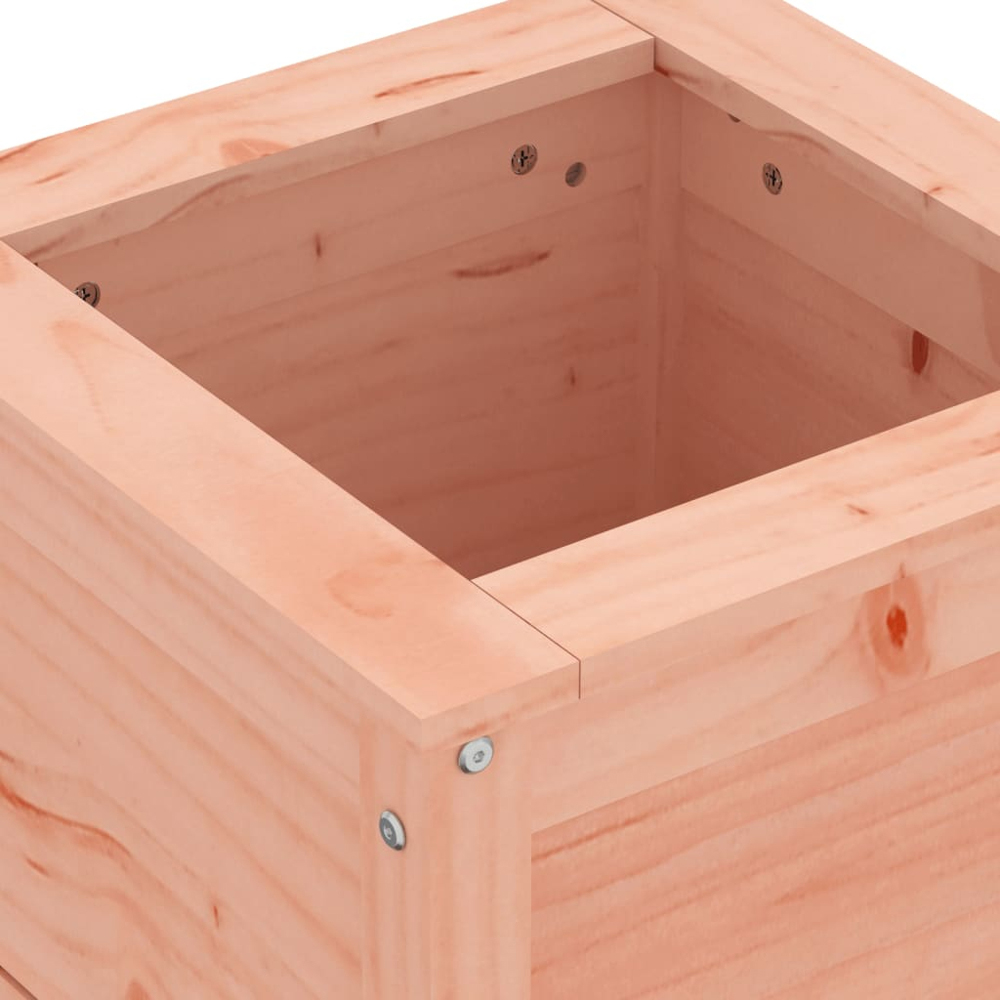 vidaXL Brown Solid Douglas Wood Garden Planter 39 x 40 x 40cm Image 6