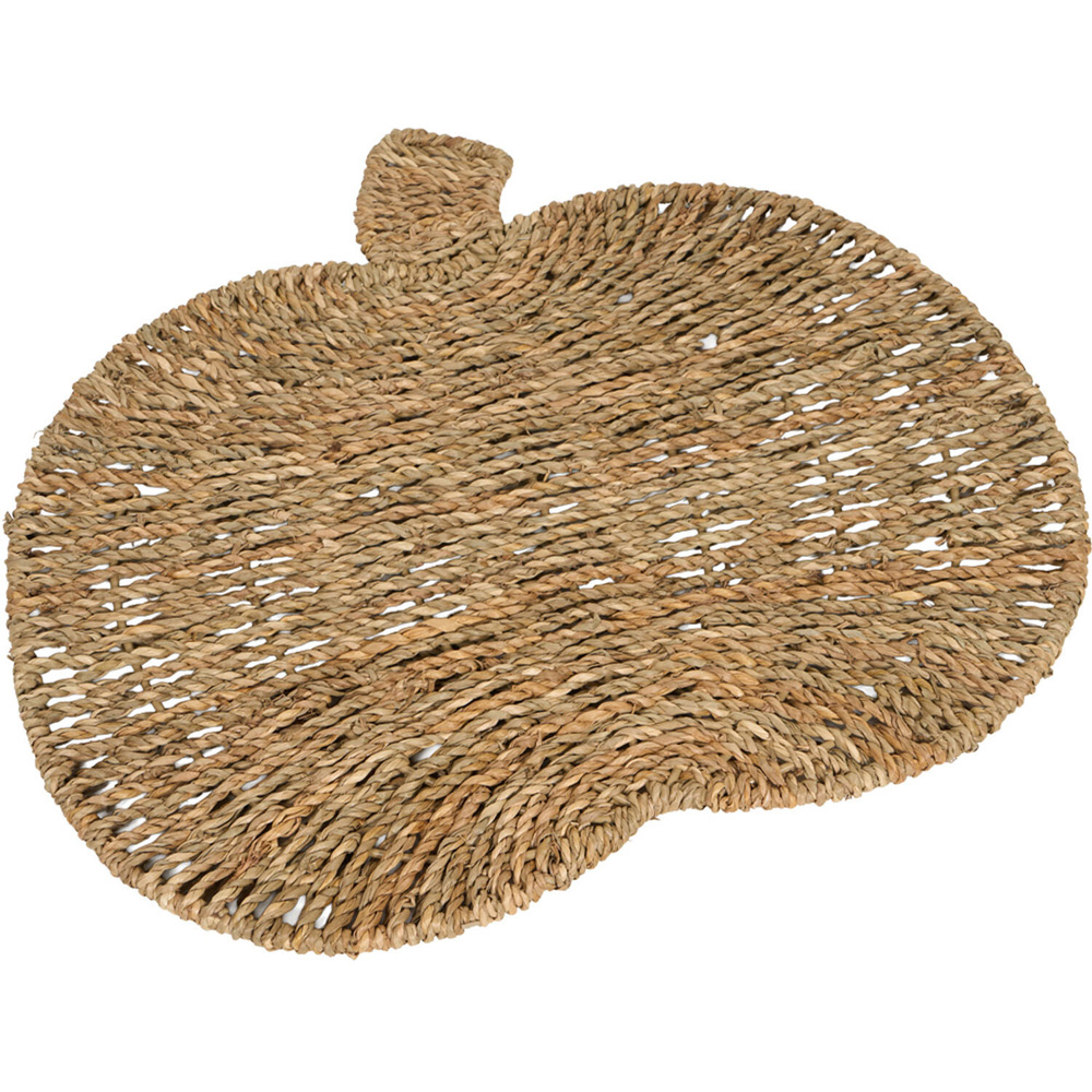 Woven Pumpkin Placemat Brown Image 3