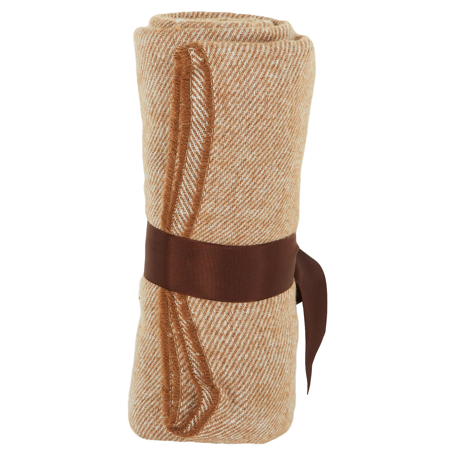 Vienna Woven Throw Mocha Image 2