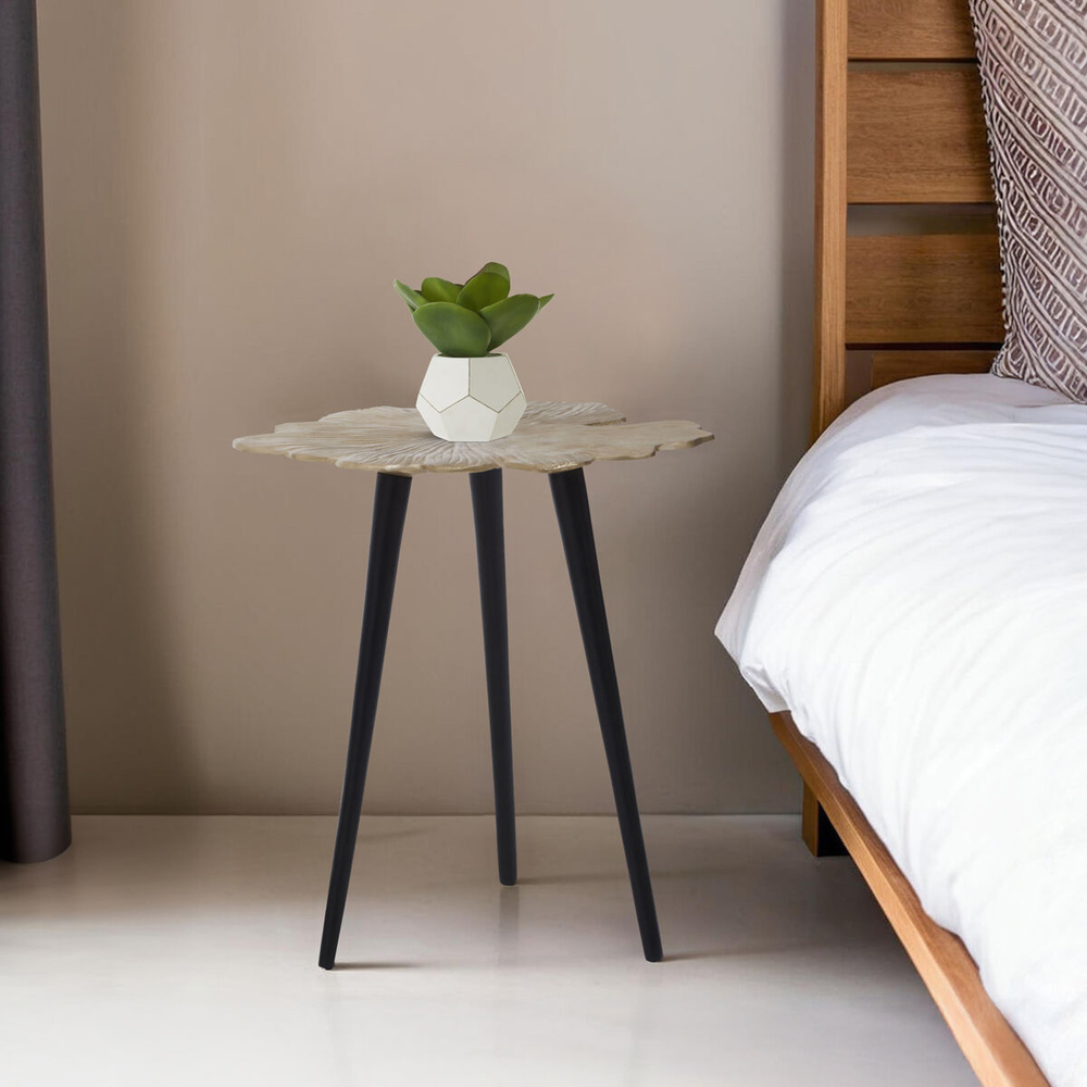 Premier Housewares Prato Ginkgo Small Side Table Image 2