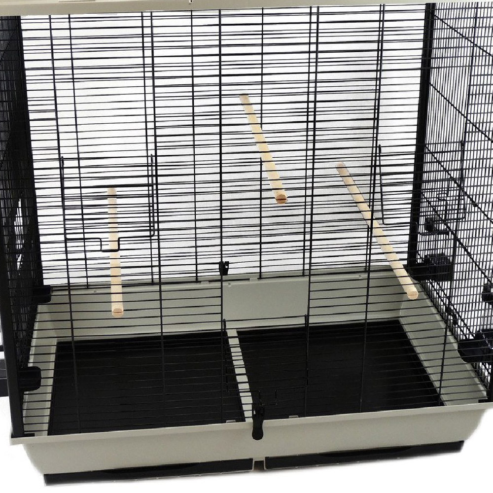 Little Friends Grey Waldorf Bird Cage Image 2
